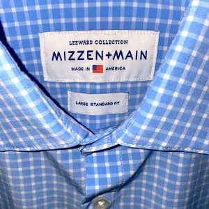 Mizzen and Main Leeward Large Standard Fit, professionally altered 33’ sleeves.